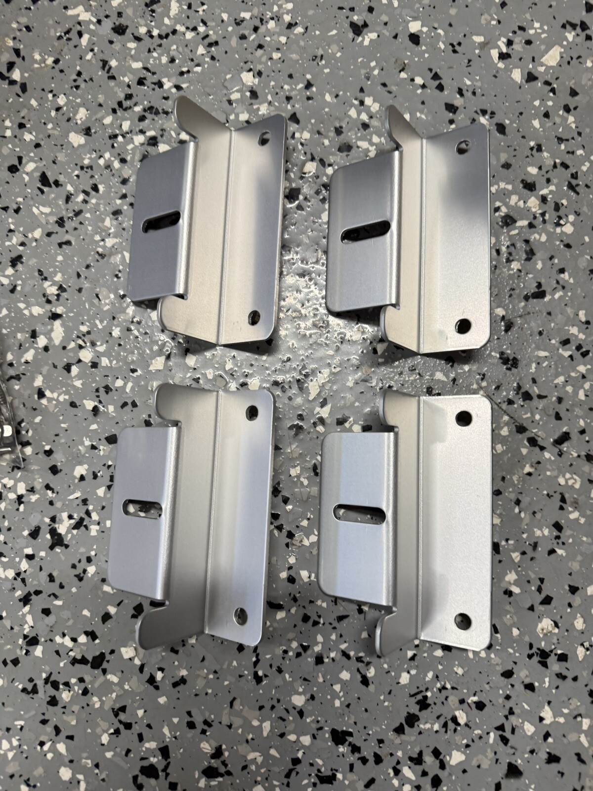 4PCS Solar Panel Bracket Aluminum Alloy Photovoltaic Panel Mounting System