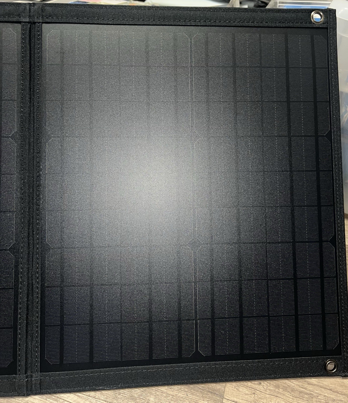 120-Watt Foldable Monocrystalline Solar Panel with Multiple DC Outputs and Cable