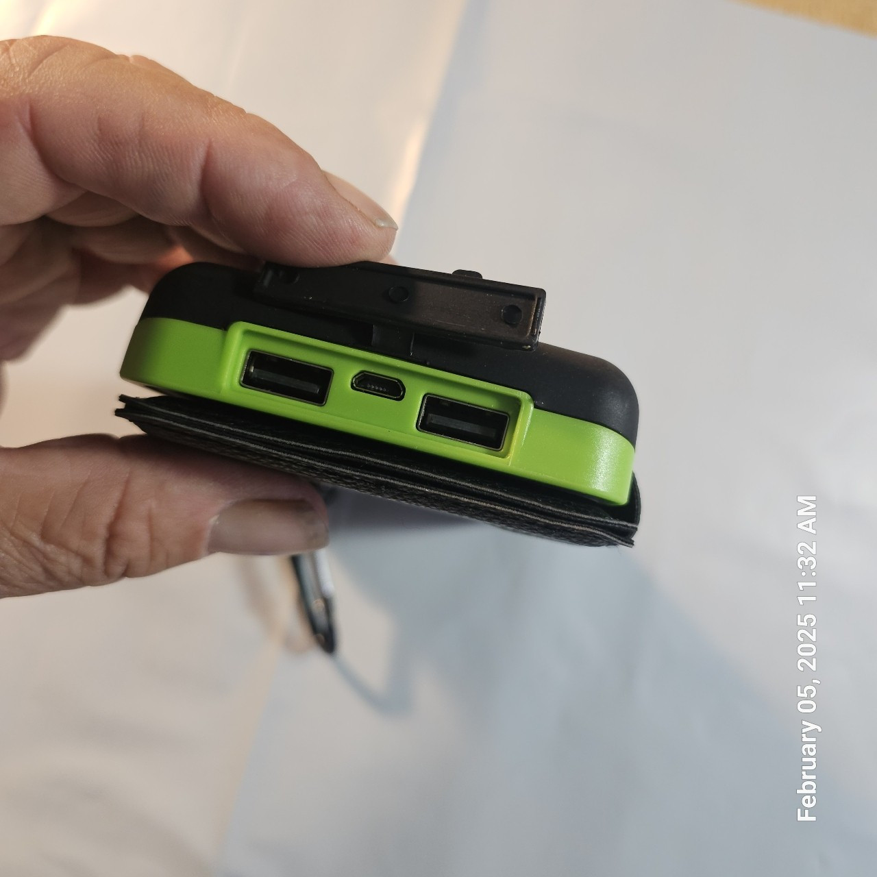 Solar Power Bank Jackpak PB20KS/flashlight – 5180428 Quickjak lightweight