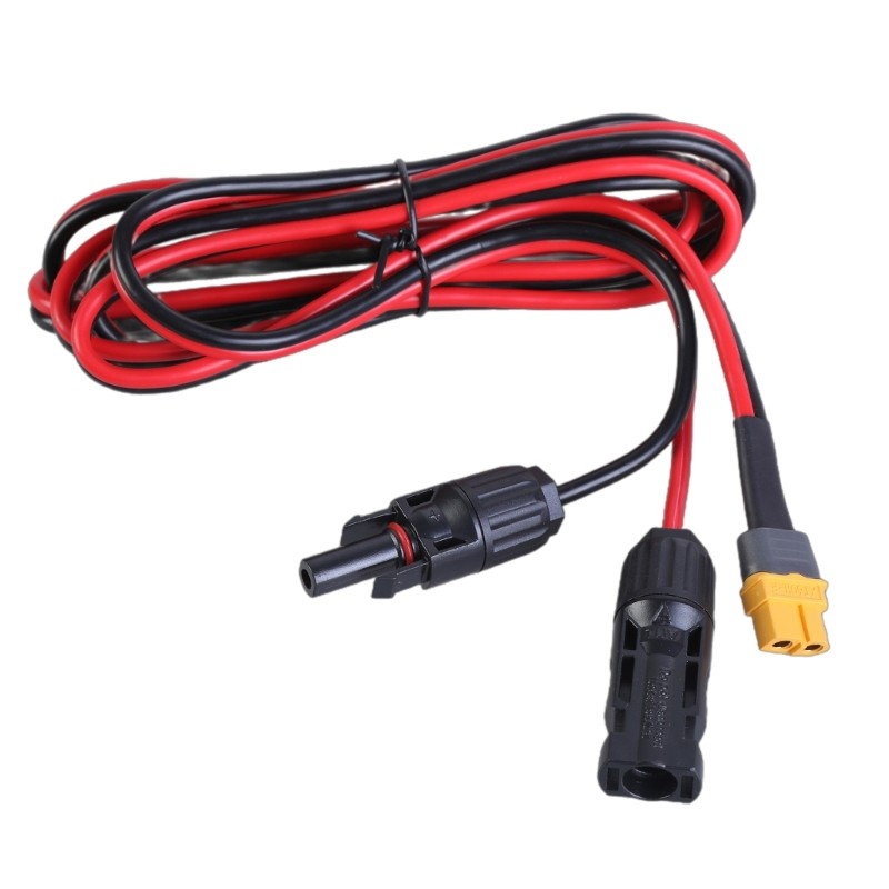 12AWG Solar Panel Charging Cable XT60 Female Connectors for Car and Generators