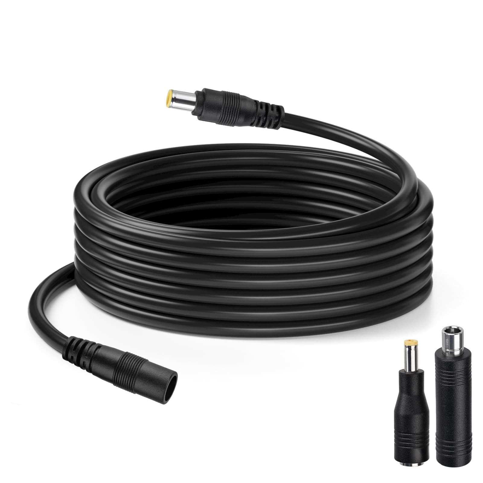 DC Power Extension Cable, 14AWG 20FT 8mm Male to Female Extension Cord with S…