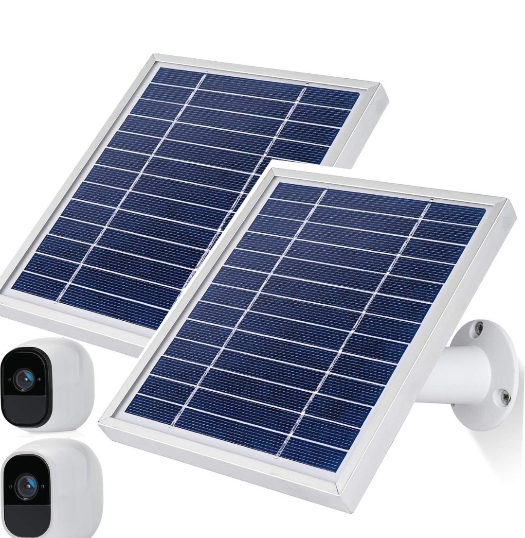 iTODOS Solar Panel Compatible with Arlo Pro and Arlo Pro2 Camera,11.8FT