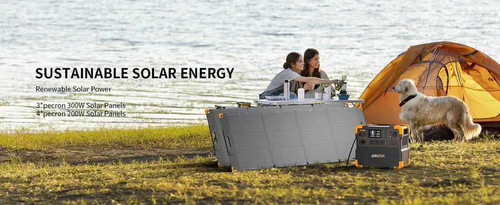 Pecron 2400W E2400LFP Portable Power Station Generators Portable 2048Wh Battery