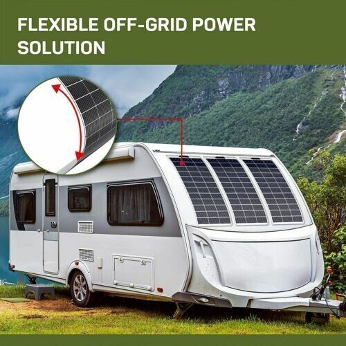 300W Flexible Solar Panel for Boat RV Car Camping Battery Charging Solutions