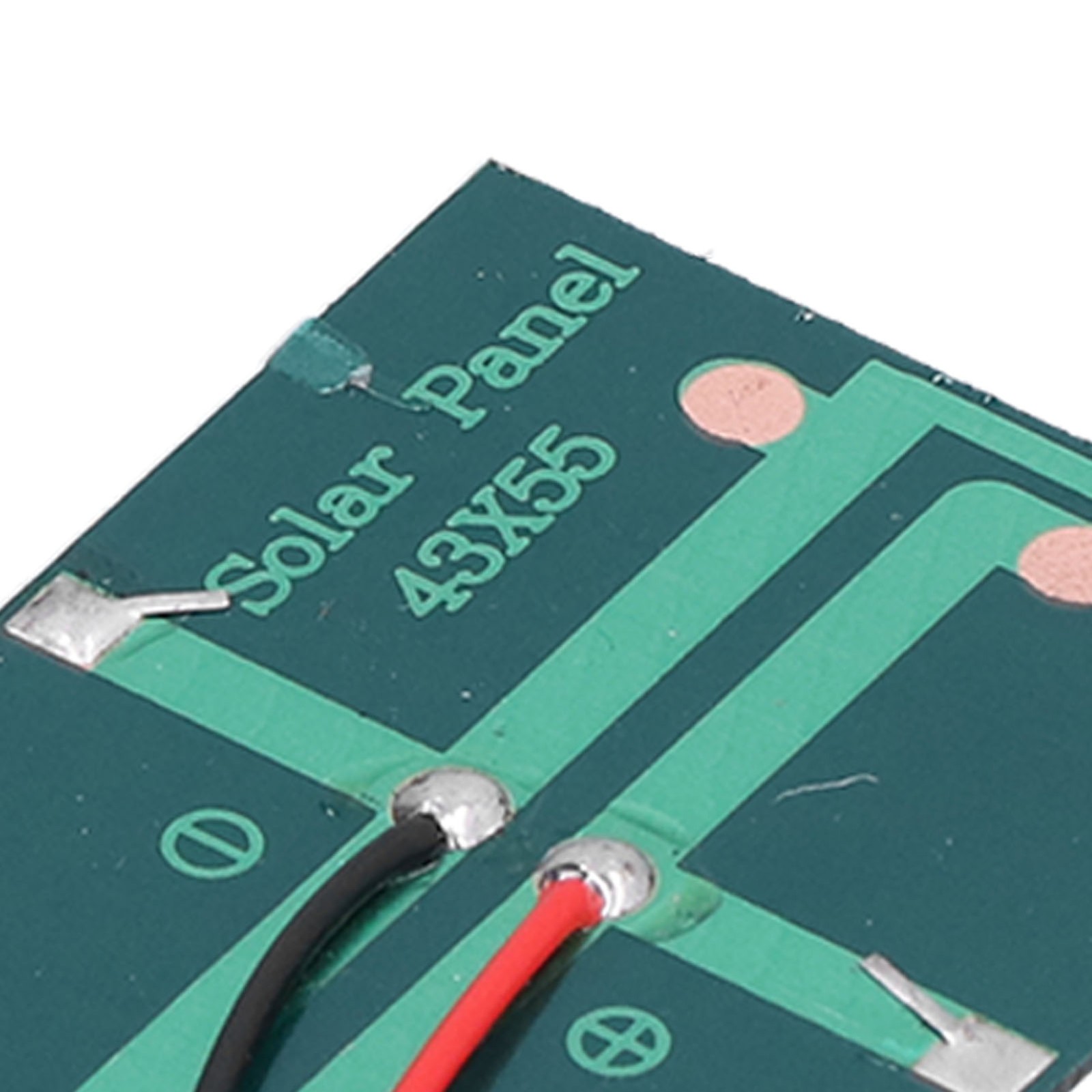 2Pcs Solar Panel Module Polysilicon Micro Mini Glue Power Solar Cells 43x55mm
