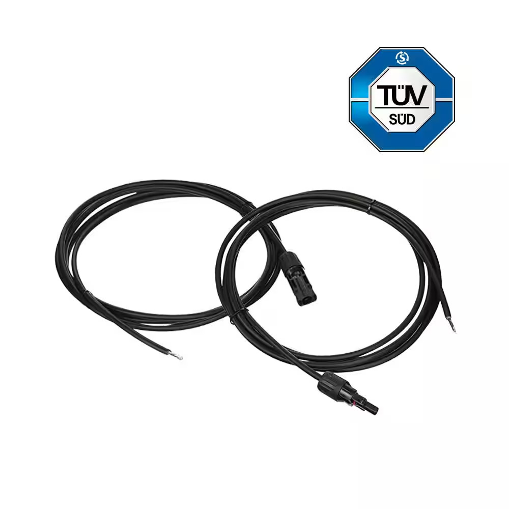 10 Ft. 12 AWG Solar Panel and Charge Controller Connector Adaptor Kit Cables