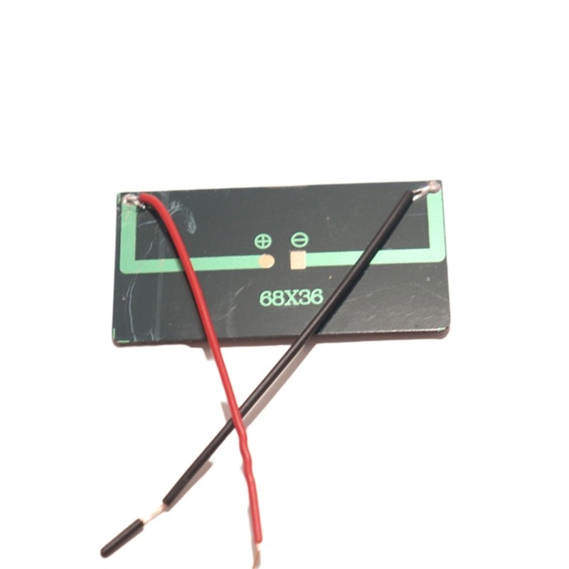 High Efficiency 5V Solar Cell 68x36mm Solar Panel for Charging Applications