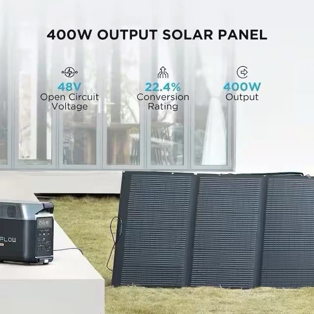 EcoFlow EF-Flex-400 400W Portable Solar Panel IP68 Foldable Power