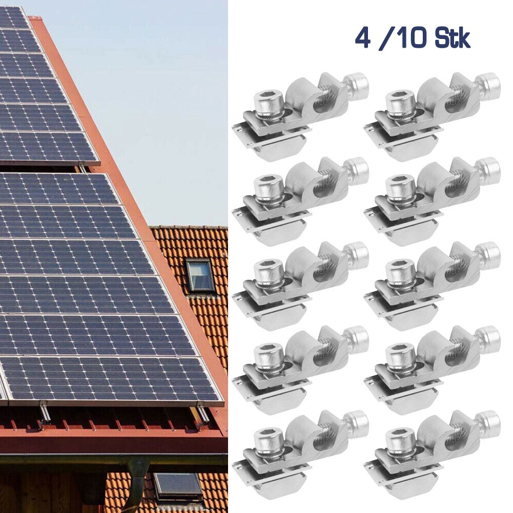 Solar-Panel Solar-Mounting System Ground Grounding Lug Standard Grounding Clip