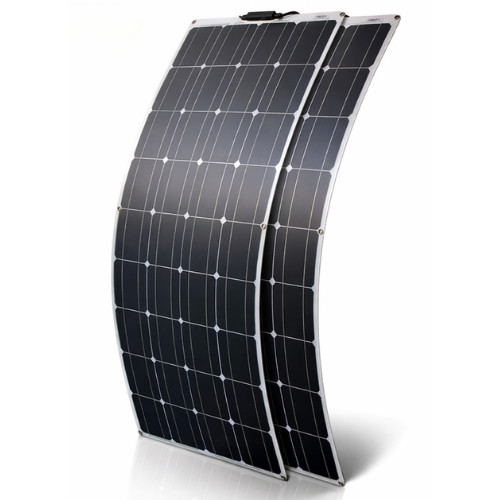 200W Flexible Solar Panel Mono 12V Portable Power Camping Home RV Battery Charge