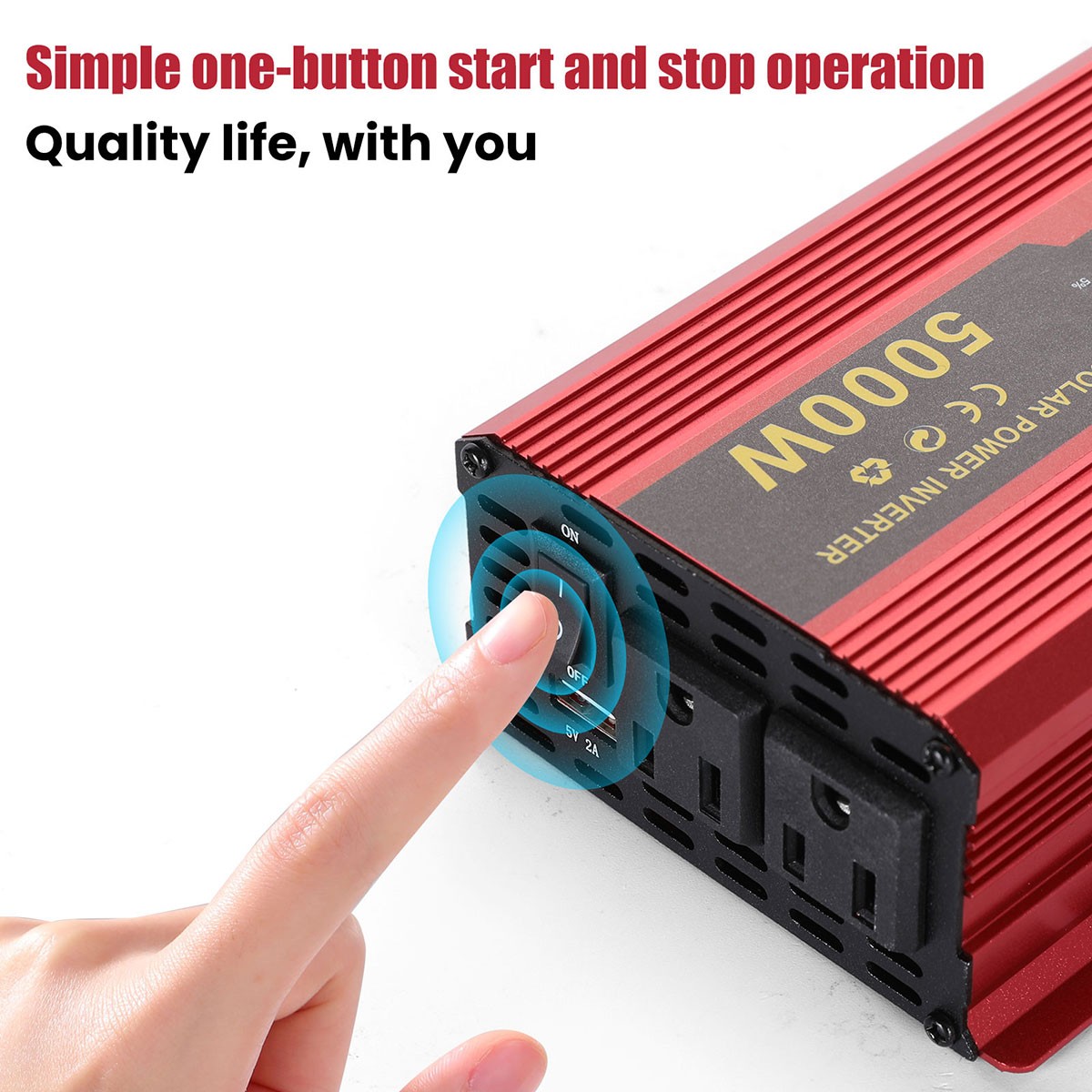 5000W Solar Kit | Includes Power Inverter 12V, 400W Solar Panels, 30A Controller