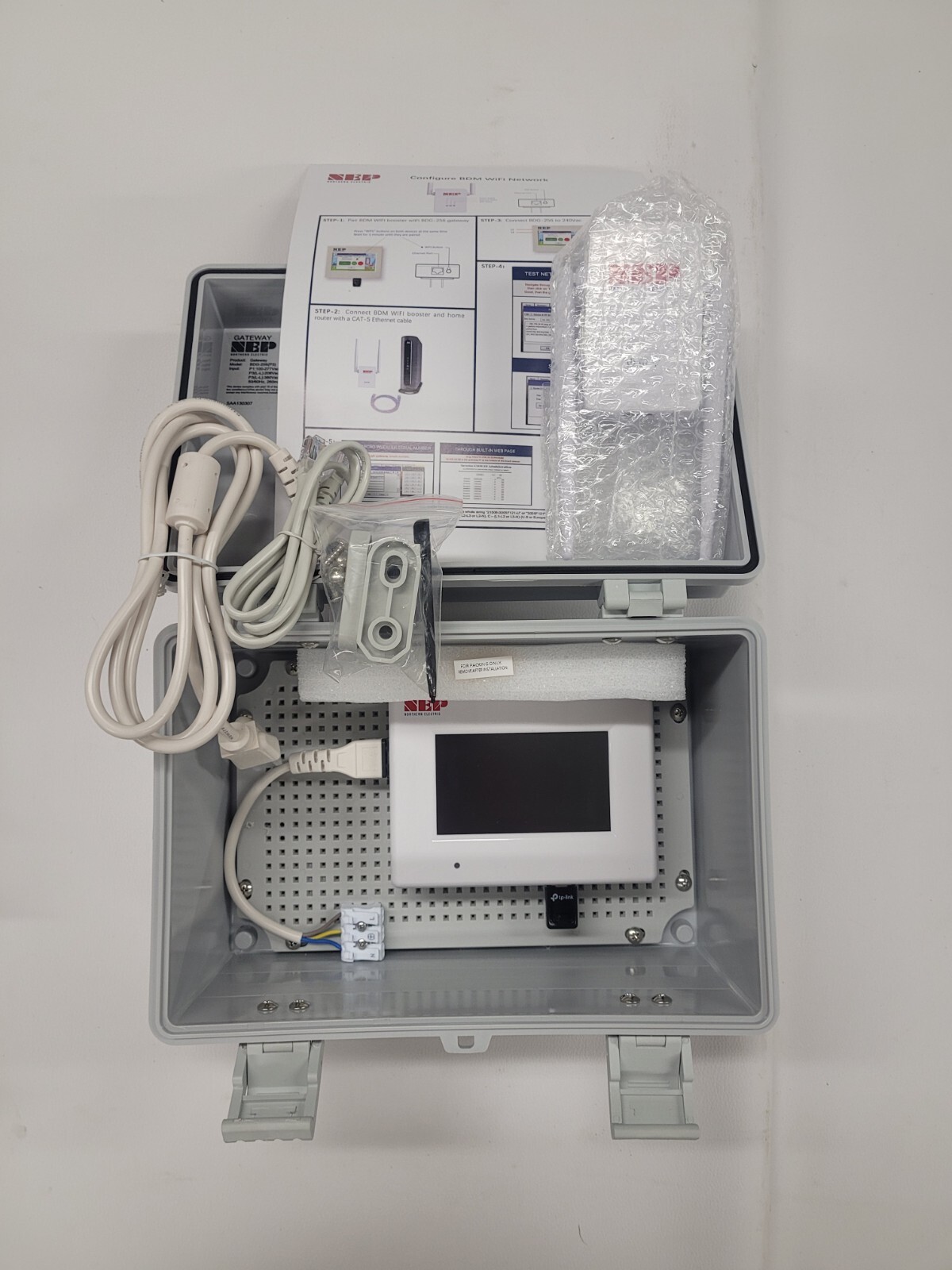 Northern Electric BDG-256 Gateway Inverter Monitor Interface w/ Wifi Booster NEP