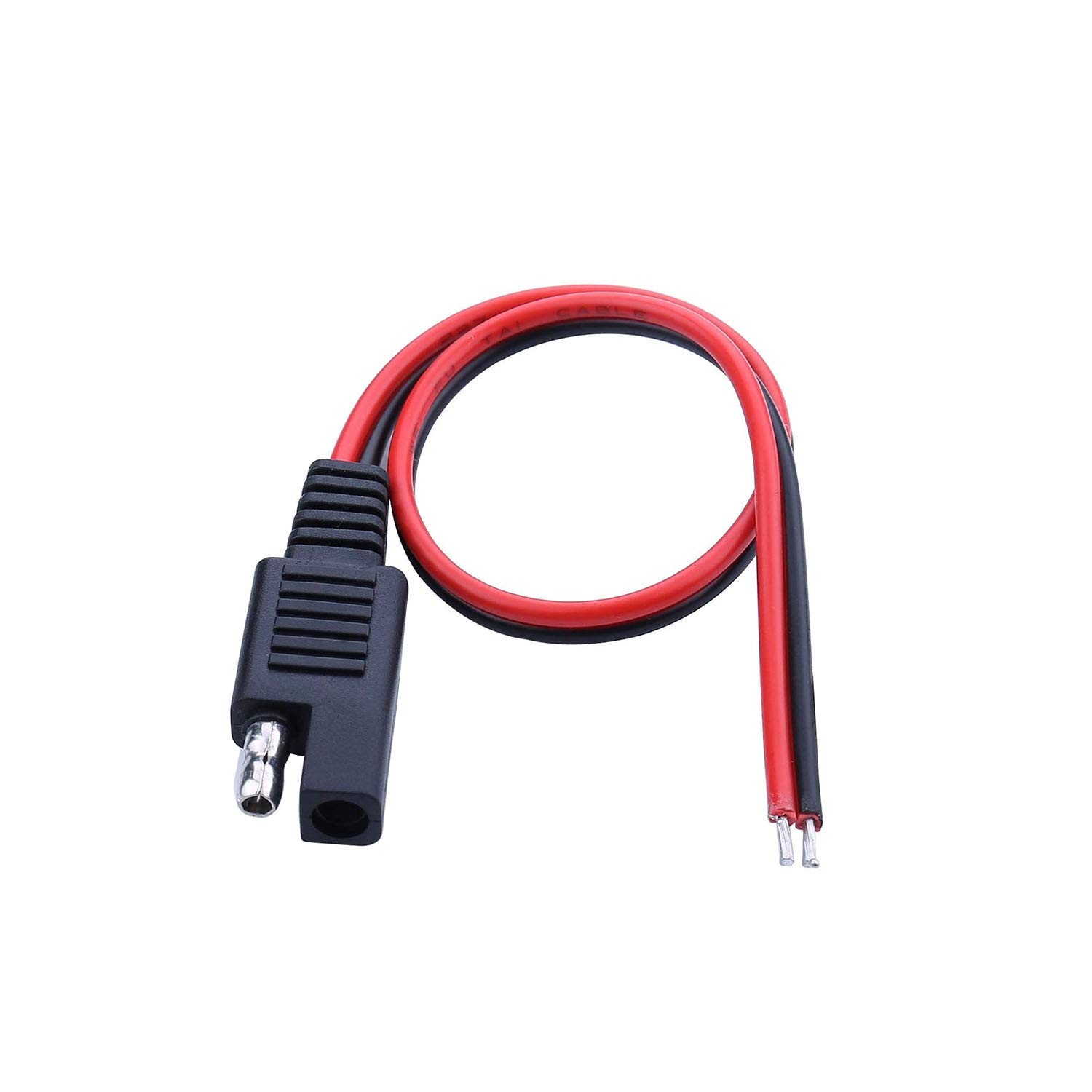 10AWG SAE Connector Extension Cable, 2Pack Quick Disconnect Plug, 30cm/1ft So…