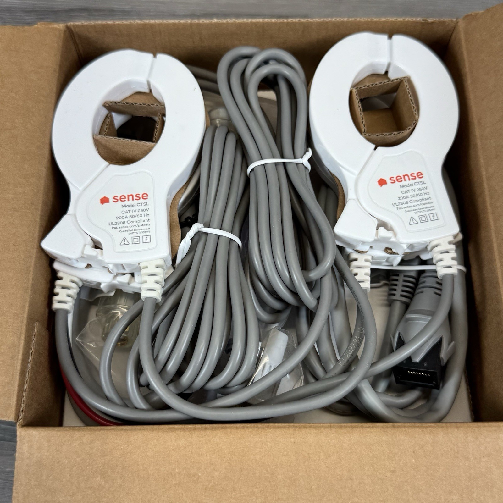 Sense SM3 Home Energy Monitor Model Track Electricity Usage w CT Solar Clamps