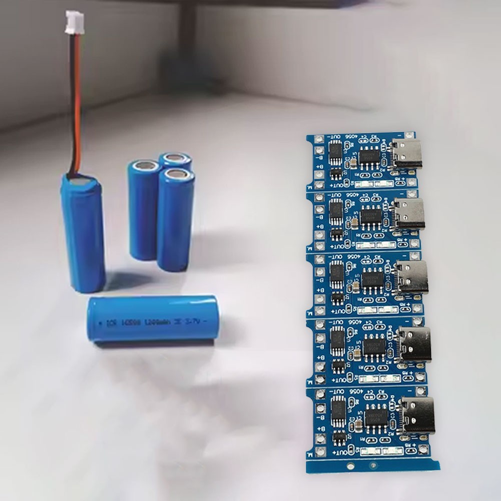 5 x USB Lithium Charger Module with Battery Protection TYPEC USB 5V 1A