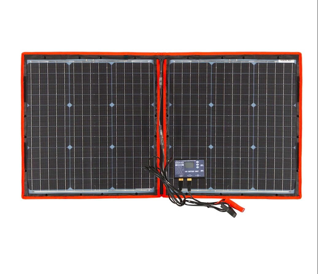 Best Folding Foldable Portable Solar Panel Camping Laptop 18V Volt Survival Watt