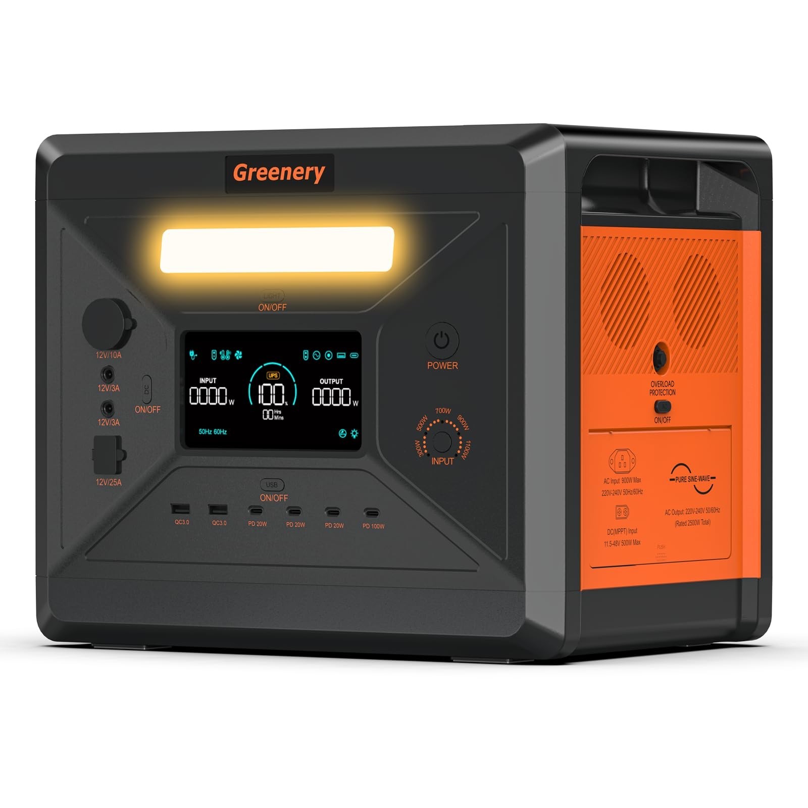 2025 SolarPlay 2160/2340/3840Wh Power Station for Home Backup Power Camping&RVs
