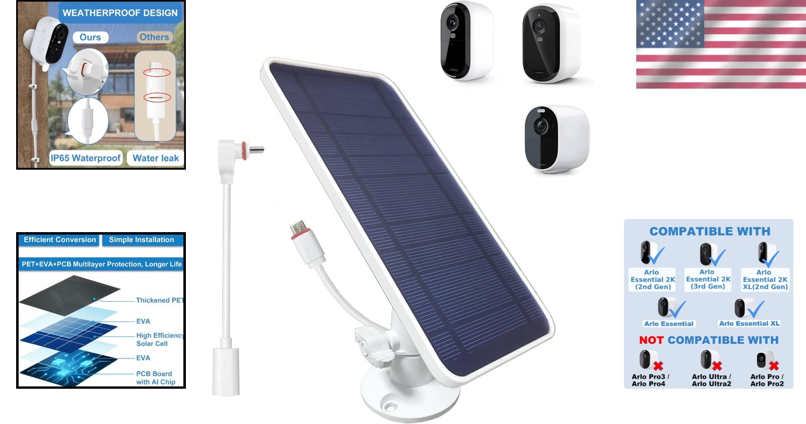 Arlo Essential Camera Charging Solution