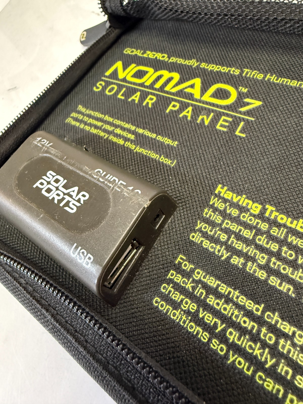 Goal Zero Nomad 7 Portable Solar Panel 1.2V