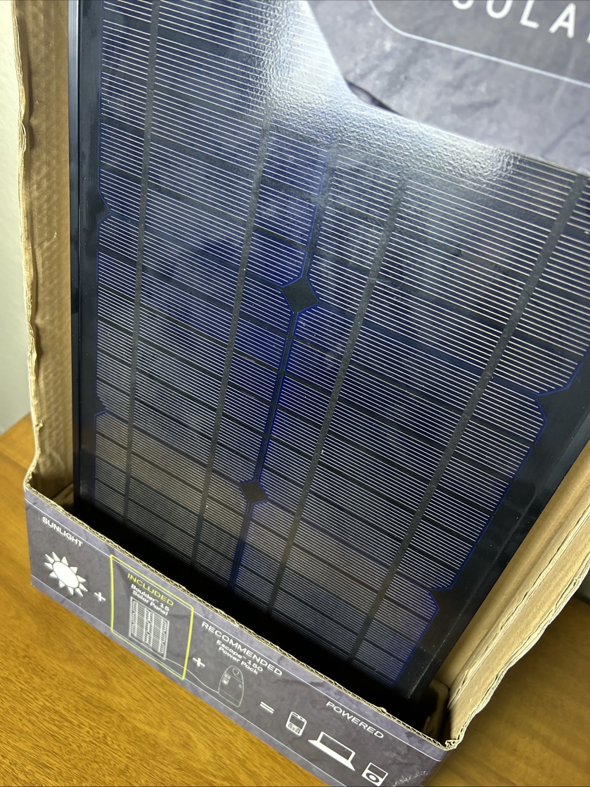 Goal Zero Boulder 15 Portable Solar Panels Set of 2, 15V Monocrystalline