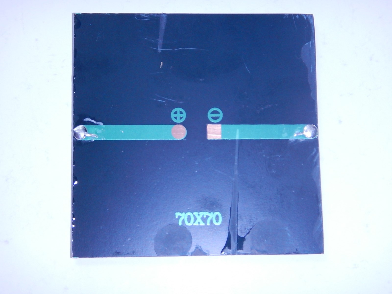4V x 140 mA. Mini Solar Panel epoxy encapsulated virtually indestructible .5W