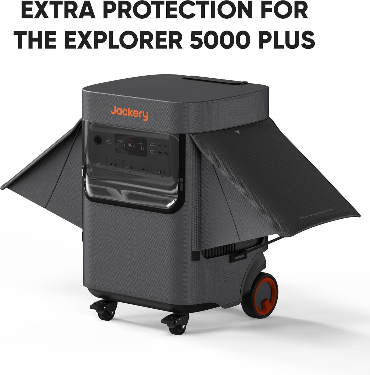 Jackery Solar Generator 5000 plus Protective Cover, Water Resistant and Dust Pro