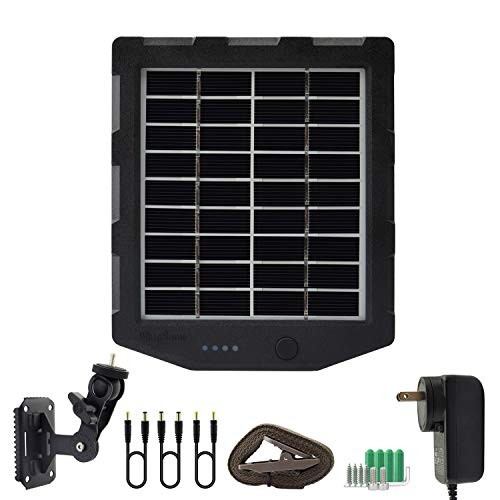 Trail Camera Solar Panel – Solar Battery Charger Kit 12V/1A 6V/1.5A with Build