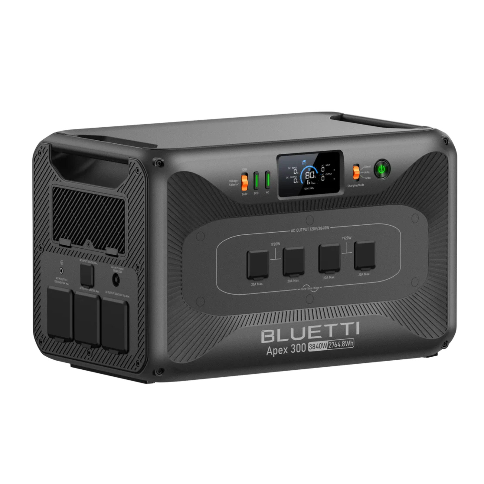 BLUETTI Apex 300 Portable Power Station 16588.8Wh + QTY 5 OF B300K Batteries