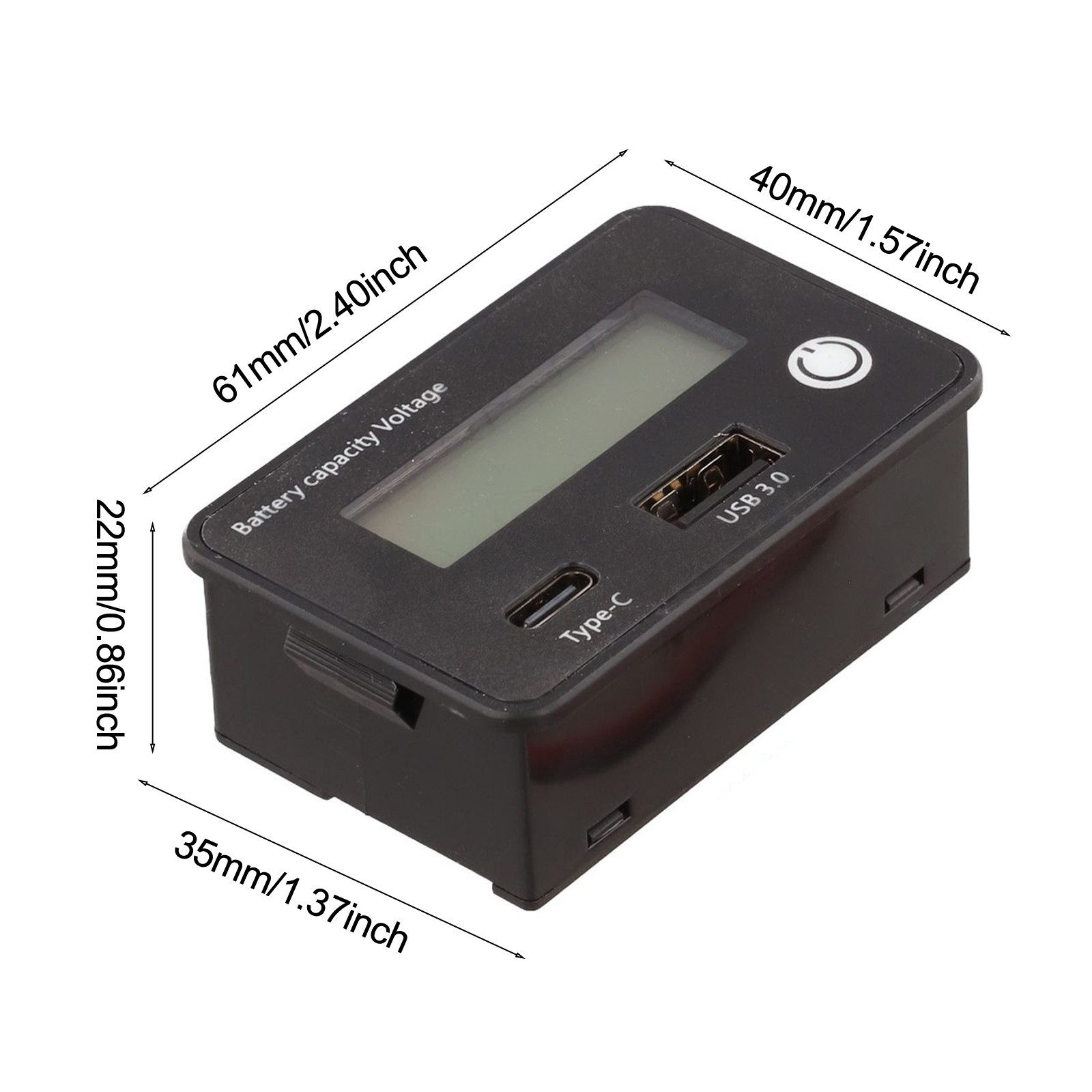 DC8 30V Voltage Battery Capacity Indicator for Car and Motorcycle Application