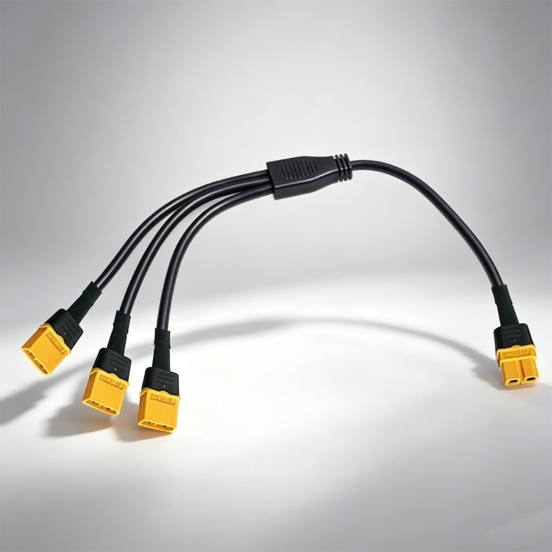 Yellow End XT60H Splitter Cable 35Cm for Solar Unit Cable Grouping