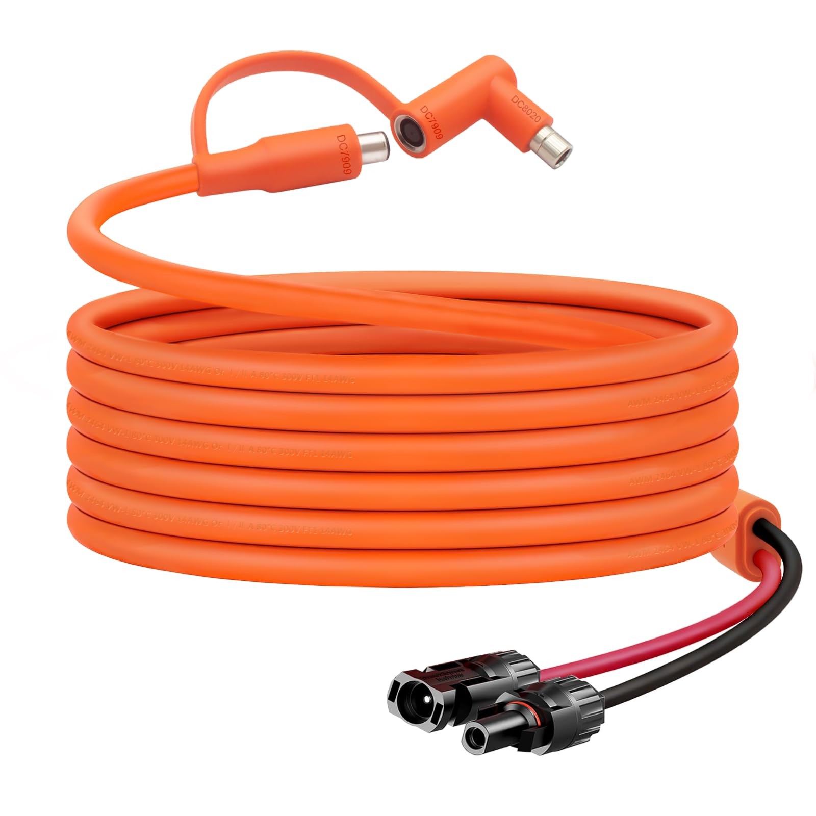 20FT MC4 to 8mm Adapter Cable for Jackery | Universal Solar Panel Connector a…
