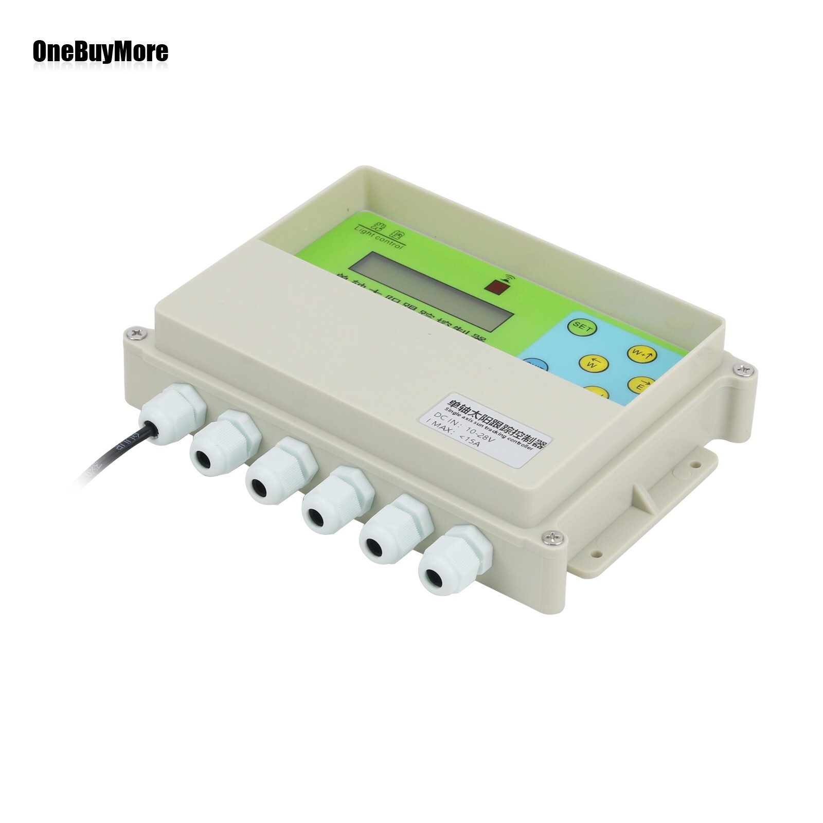 XMYC-1 Single Axis Solar Tracker Controller 12-24V with Wind Speed Sensor