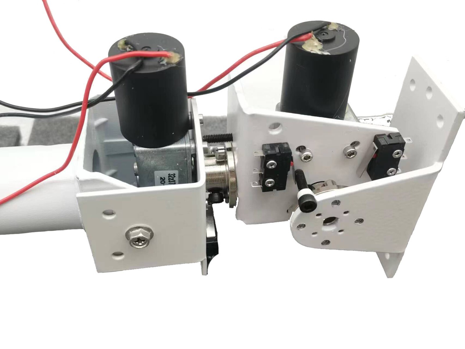 DC Dual-axis Gimbal For Solar Tracking Monitor Large Load High Torque X/ Y-axis-