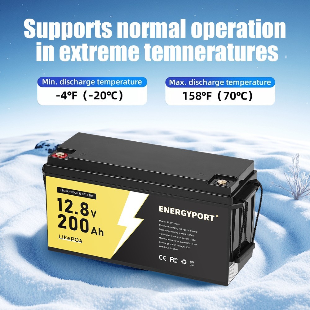 2PC 12V 200AH LiFePO4 Lithium Battery 15000 Deep Cycle BMS for RV Solar Off-grid