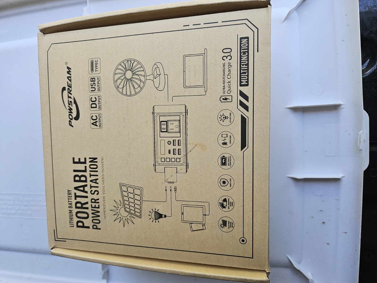MARBERO Camping Lithium Power Station New In Open Box