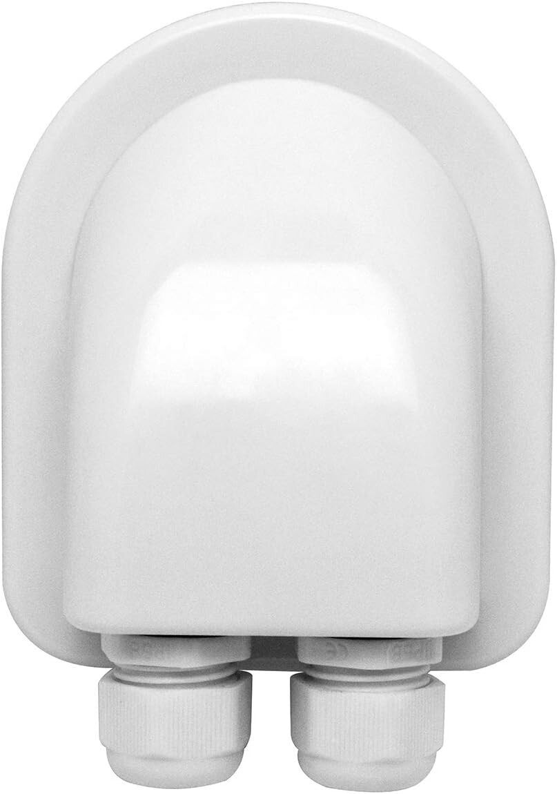2 Pcs IP68 Waterproof ABS Solar Double Cable Entry Gland-Weather Resistant Dual