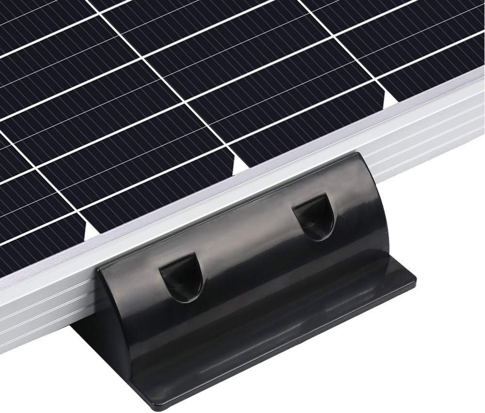 Lightweight Drill-Free Corner Bracket for Solar Panels – 1 Set for RVs & Boats