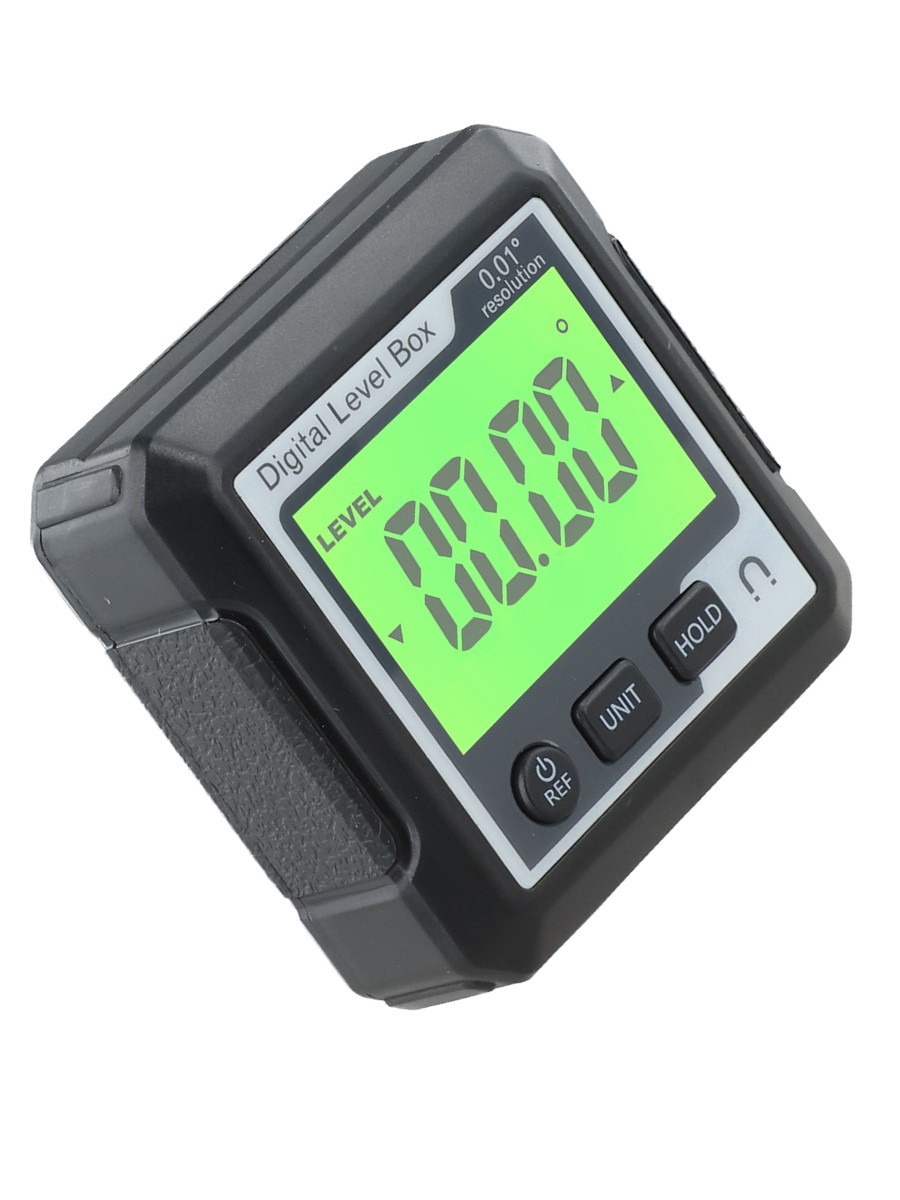 Digital Protractor with Magnetic Attachment for Hands Angle Measurement