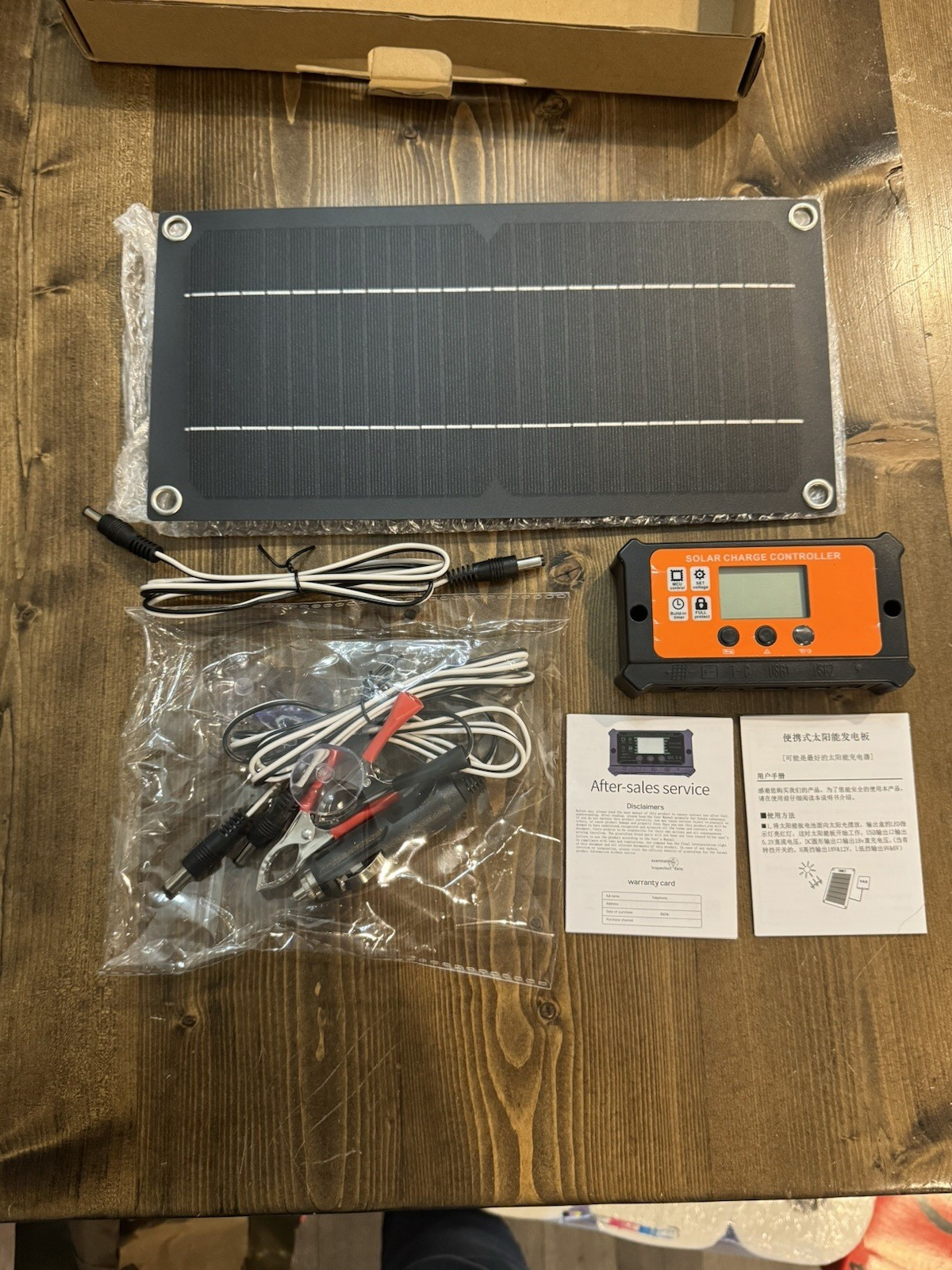 650/1300W Solar Panel portable solar panel kit 100A 12V/24V