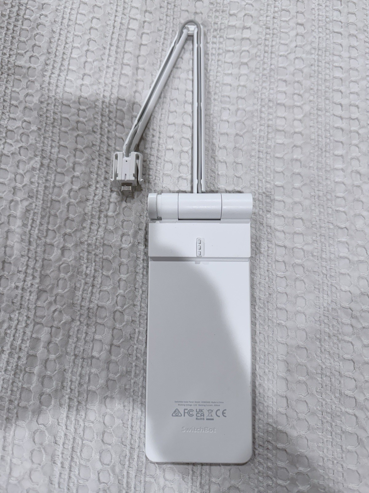 SwitchBot Solar Panel White UV Resistant USB Type-C Model W3603400