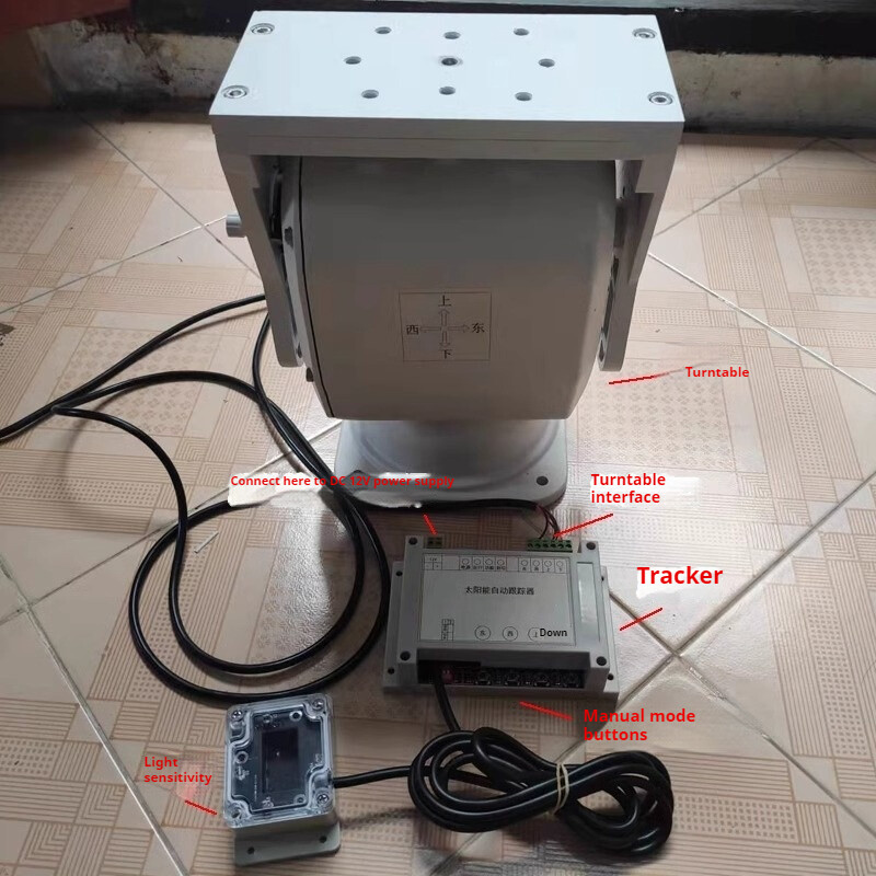 Dual Tracking Platform Small Solar Tracking System Automatic Sunlight Tracking