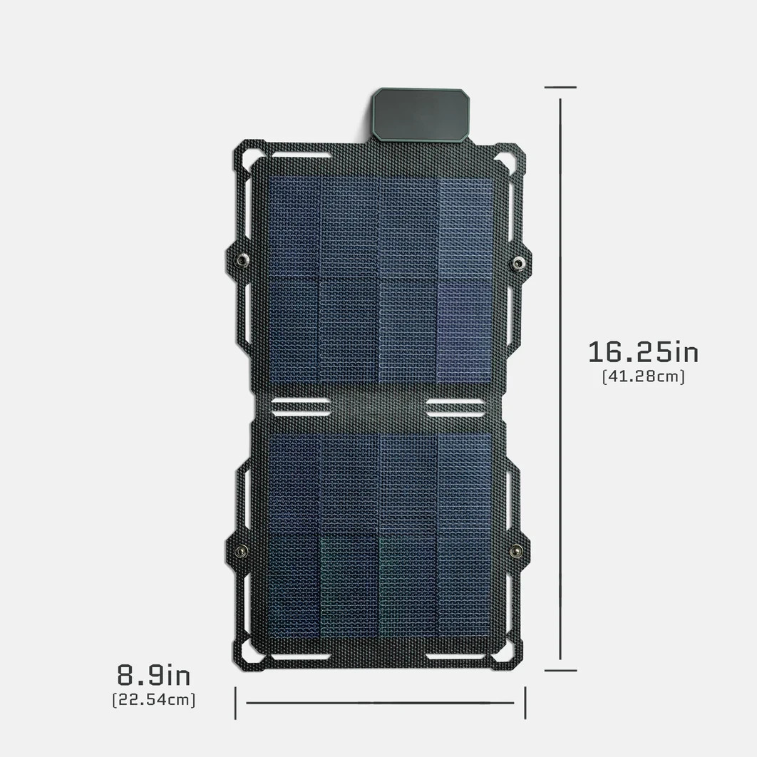 Dark Energy Spectre 8W Folding Solar Panel for Charging Phones and Power Banks