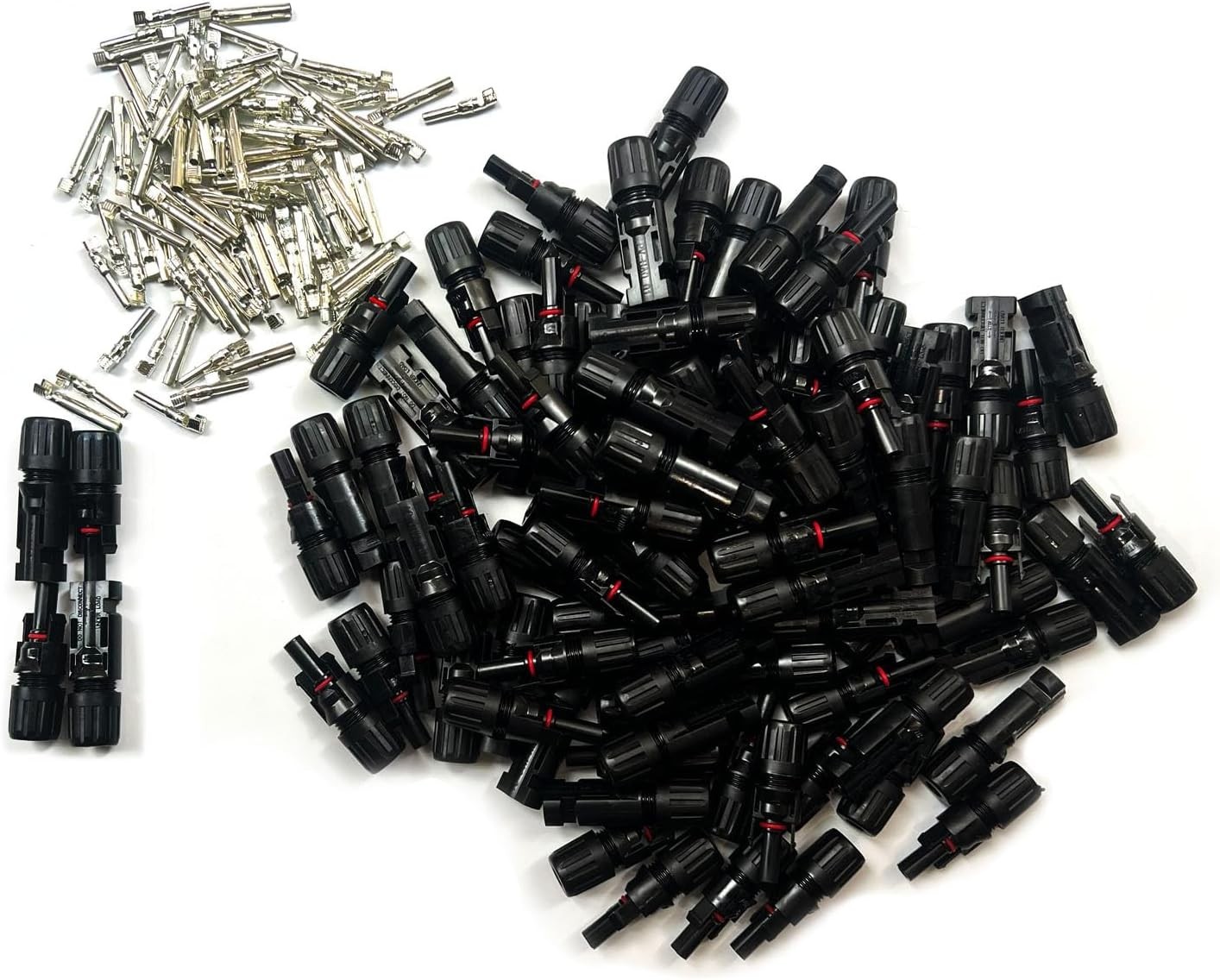 50 Pairs of Waterproof Male/Female Connectors for Enhanced Durability
