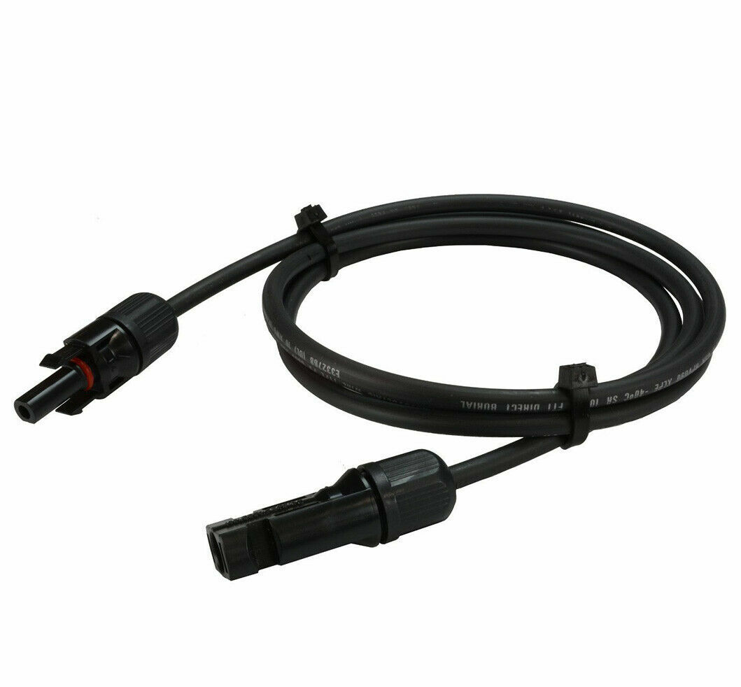 5 Pairs Connectors Cable for Solar Panels 30A Pair Male/Female Wire Connector