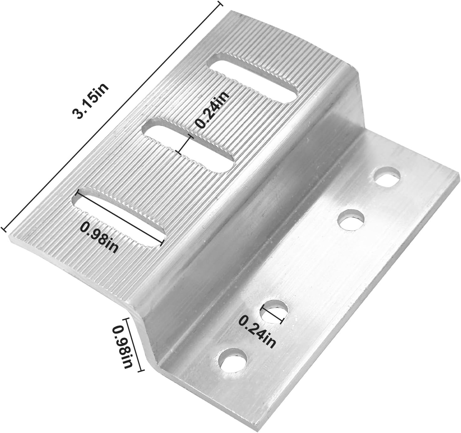 Solar Panel Mounting Z Brackets, with Nuts and Bolts, Designed for PRO Series…