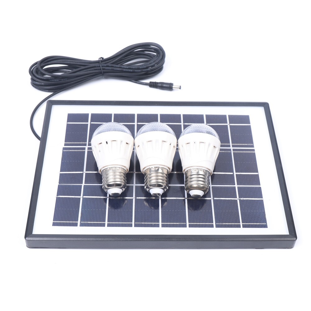 Portable Solar Power Panel Generator Kit Camping Battery Pack Power Station USA