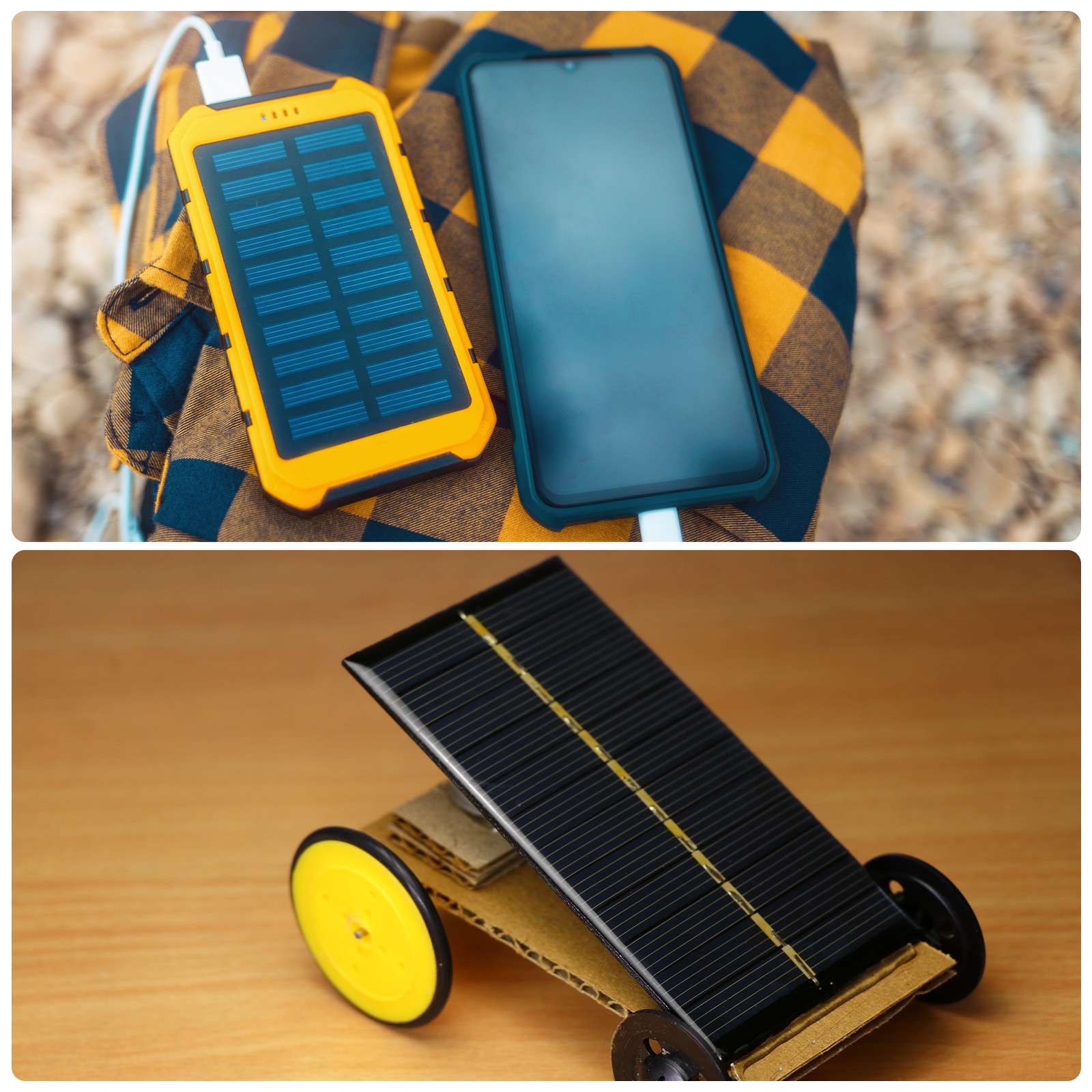 5 Pcs 6V 0.6W 100mA Mini Solar Panels with 2 Cable 120mm x 38mm