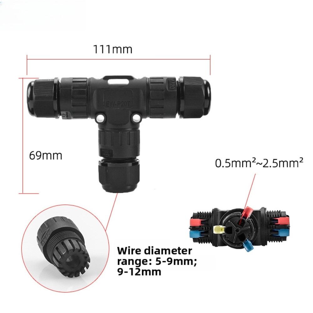 Quick Screw Terminal P20T Connector Quick Pull-and-press Wiring Stage Lighting
