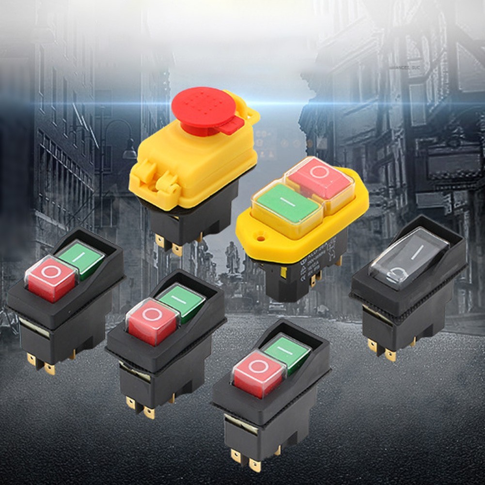 KJD Waterproof Start Button Manual Measurement Product Name Rated Current A