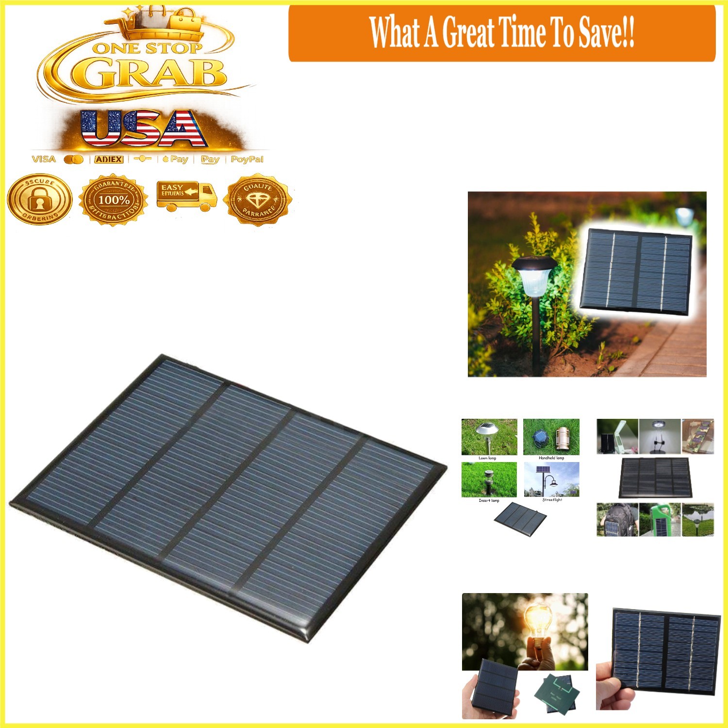 1.5W 12V Polycrystalline Solar Panel Module for DIY Low-Power Projects